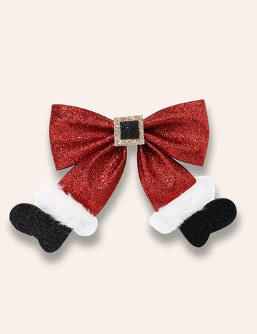 2PCS Christmas Bow Hairpins